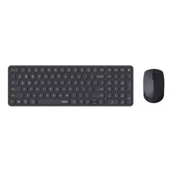 Rapoo 9310M Tastatur Maus enthalten Wireless Bluetooth Schwarz