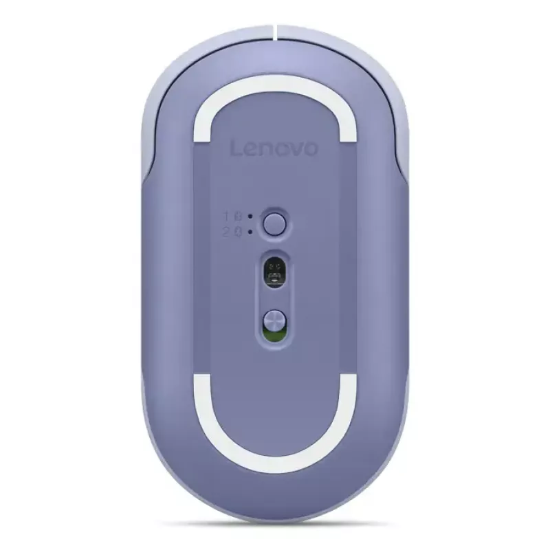 Kabellose Bluetooth-Büromaus Lenovo 350 — Beidhändig, Optisch 2400 DPI, 6 Tasten, Blau