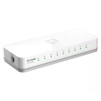 D-Link 0 Unmanaged Fast Ethernet (10/100) Desktop Weiß