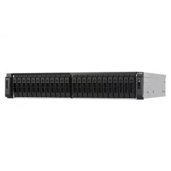 QNAP TS-H3077AFU-R7-64G NAS/Speicherserver Rack (2U) AMD Ryzen™ 5 64 GB DDR5 0 TB QuTS hero Schwarz, Metallisch