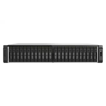 QNAP TS-H3077AFU-R7-64G NAS/Speicherserver Rack (2U) AMD Ryzen™ 5 64 GB DDR5 0 TB QuTS hero Schwarz, Metallisch