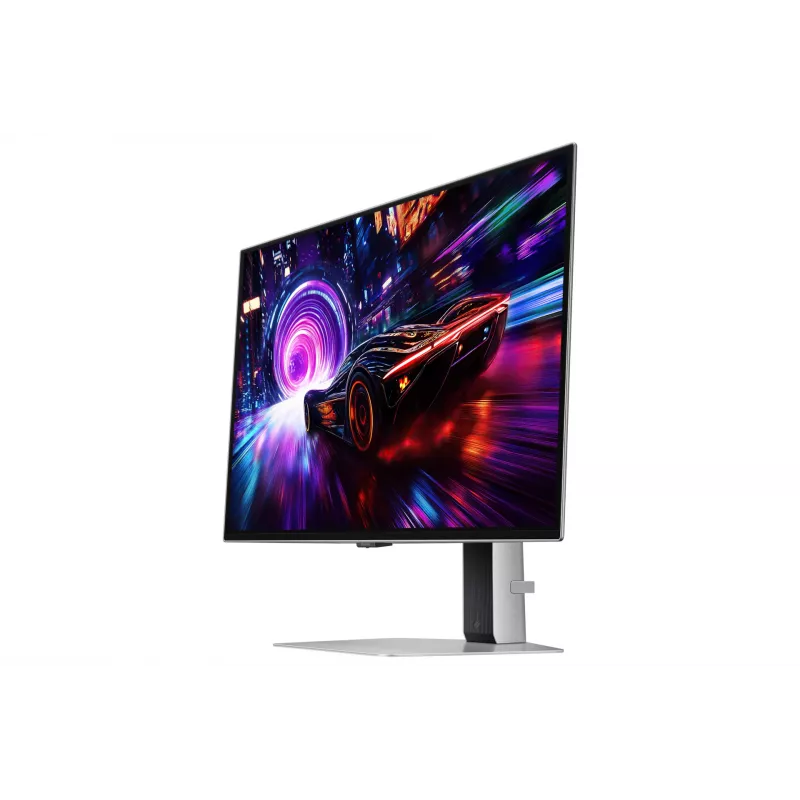Computermonitor Samsung S27FG814SU 27 Zoll 4K UHD OLED 2160×3840, 0,03 ms, 178° Betrachtungswinkel, VESA, höhenverstellbar, metallic