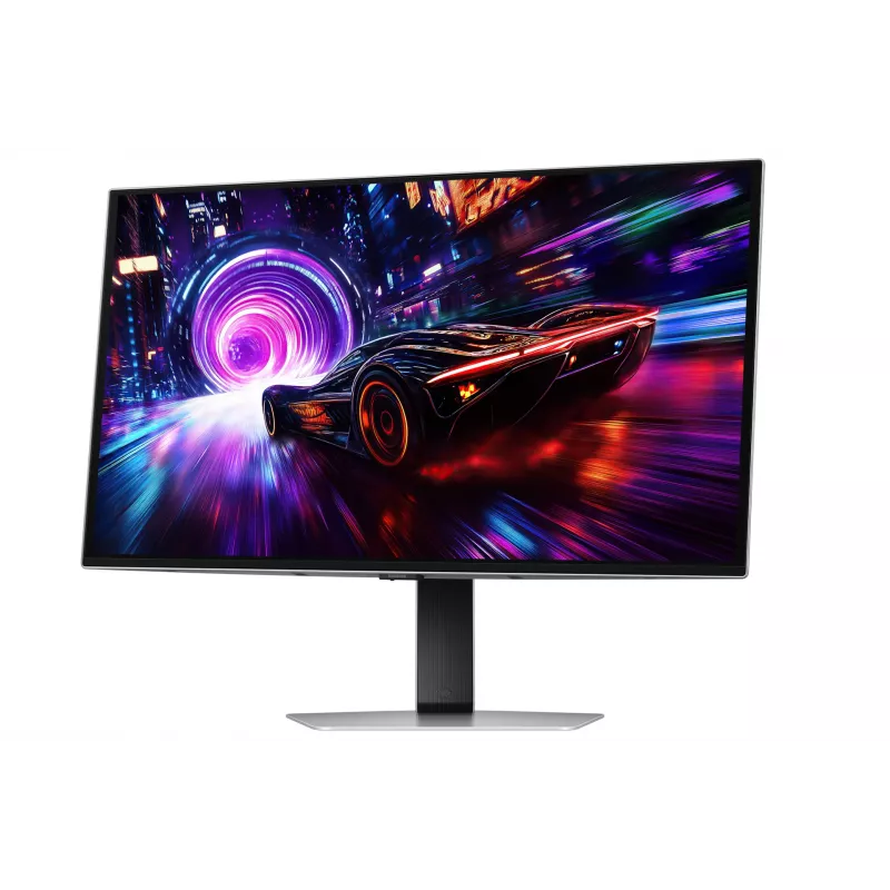 Computermonitor Samsung S27FG814SU 27 Zoll 4K UHD OLED 2160×3840, 0,03 ms, 178° Betrachtungswinkel, VESA, höhenverstellbar, metallic
