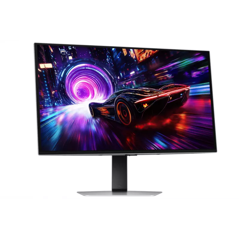 Computermonitor Samsung S27FG814SU 27 Zoll 4K UHD OLED 2160×3840, 0,03 ms, 178° Betrachtungswinkel, VESA, höhenverstellbar, metallic