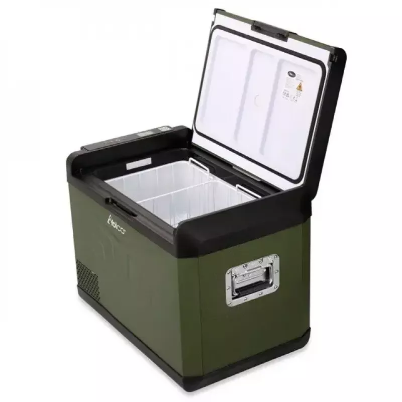 Tragbarer Kompressor-Kühlschrank Yolco GCX47 Grün 47L Kapazität energieeffizient