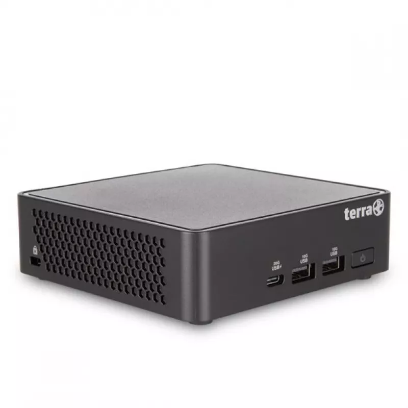 TERRA Micro 6000 SILENT GREENLINE Intel Core 5 120U 16 GB DDR5-SDRAM 500 GB SSD Windows 11 Pro Micro PC Mini PC Schwarz
