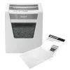 Leitz IQ Office Aktenvernichter Security P5, Mikroschnitt, 22,3 cm, 2 x 15 mm, 23 l, 250 Blatt, 55 dB