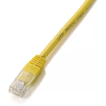 Equip Cat.5e U/UTP Patchkabel, 3,0 m, Gelb, 3 m, Cat5e, U/UTP (UTP), RJ-45, RJ-45, Gelb