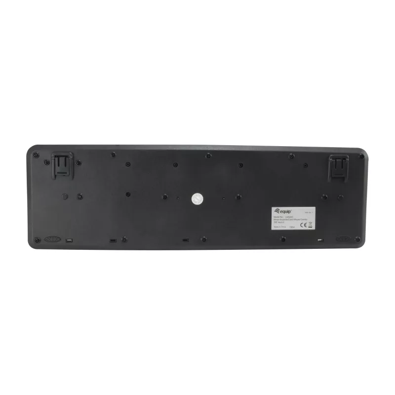 Equip 245201 Tastatur Maus inklusive Büro USB QWERTY Spanisch Schwarz