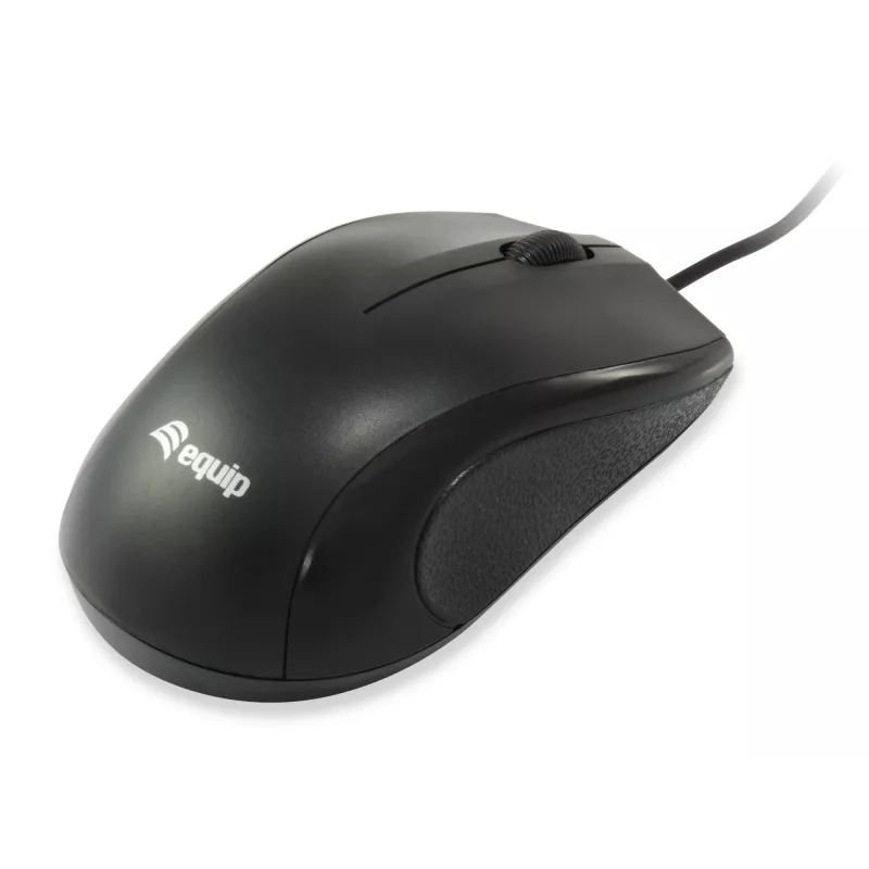 Equip 245201 Tastatur Maus inklusive Büro USB QWERTY Spanisch Schwarz
