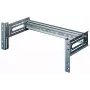 19-Zoll-Rackschiene EQUIP EZR-DIN-4, 4U DIN, RAL7035 grau, 485×210 mm