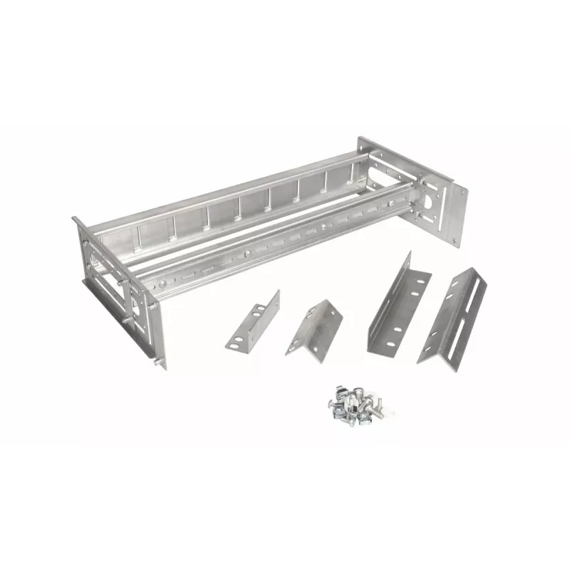 19-Zoll-Rackschiene EQUIP EZR-DIN-4, 4U DIN, RAL7035 grau, 485×210 mm