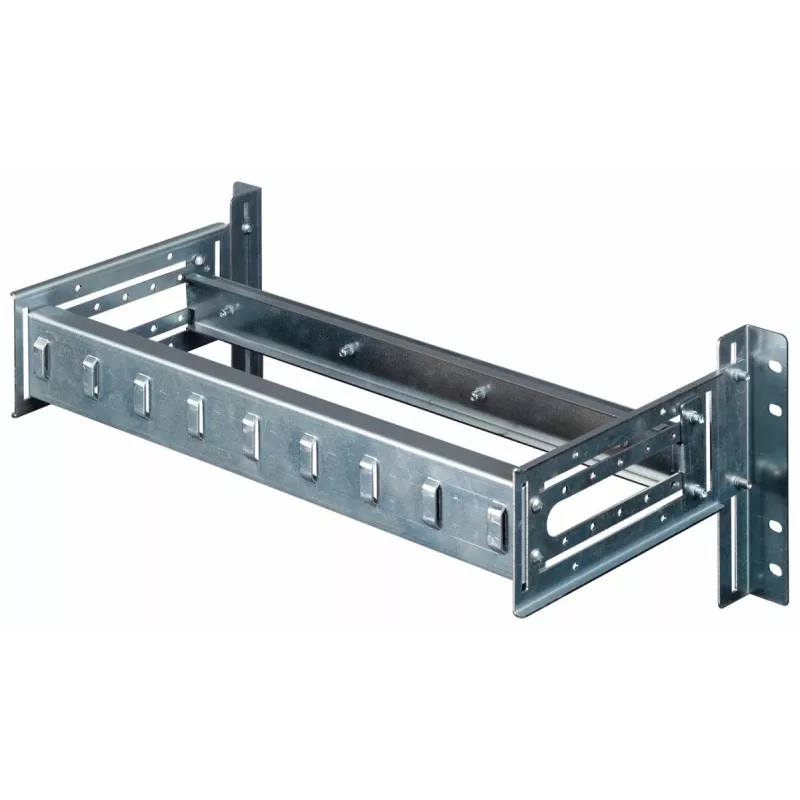 19-Zoll-Rackschiene EQUIP EZR-DIN-4, 4U DIN, RAL7035 grau, 485×210 mm