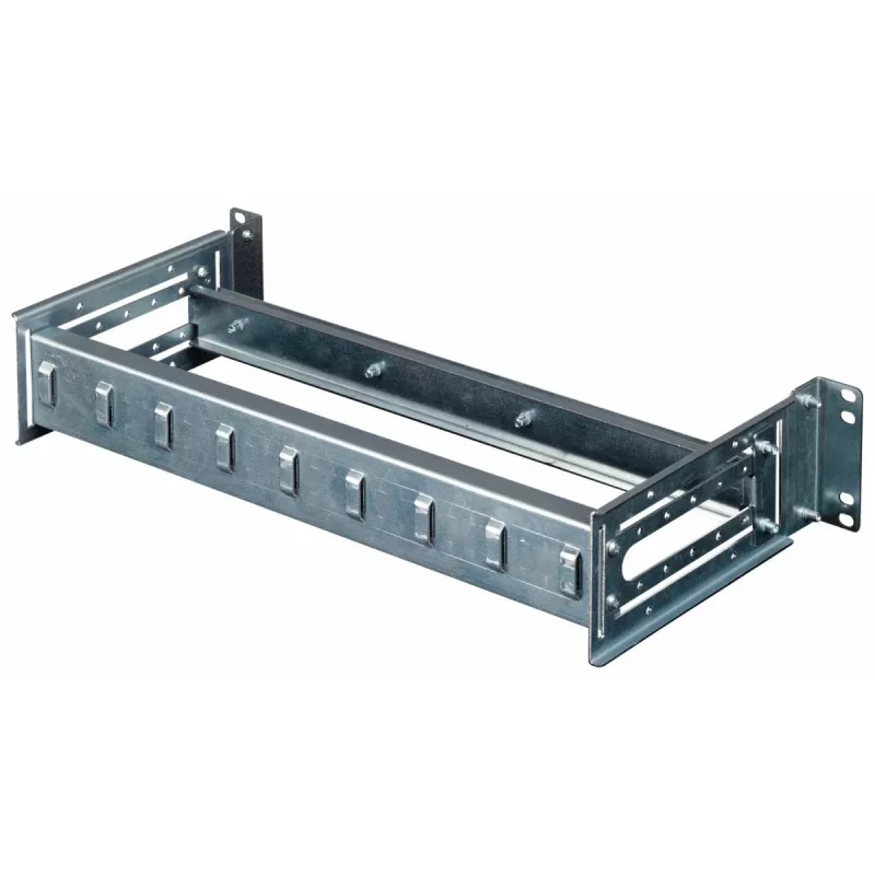 19-Zoll-Rackschiene EQUIP EZR-DIN-4, 4U DIN, RAL7035 grau, 485×210 mm