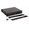 Schubladeneinheit Equip Abschließbare Schublade 19' 2U RAL9005 Schwarz