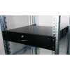 Schubladeneinheit Equip Abschließbare Schublade 19' 2U RAL9005 Schwarz