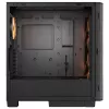 PC Midi Tower Gehäuse Cougar Airface FLO ARGB, schwarz — unterstützt 2x 180 mm front, 1x 120 mm rückseitig, 2,5/3,5 Zoll Laufwerke, 240×480×509 mm