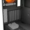 PC Midi Tower Gehäuse Cougar Airface FLO ARGB, schwarz — unterstützt 2x 180 mm front, 1x 120 mm rückseitig, 2,5/3,5 Zoll Laufwerke, 240×480×509 mm