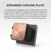 All-in-One-CPU-Flüssigkeitskühler Cougar Poseidon Vistek Pro 360 – 120 mm Lüfter, ARGB, Weiß