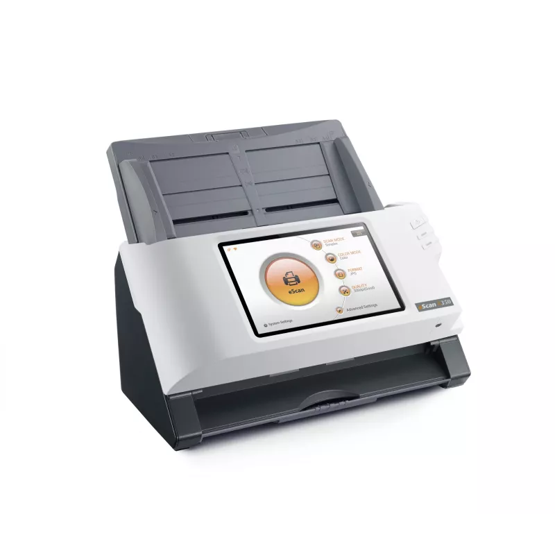 Plustek eScan A350 Essential ADF-Scanner 600 x 600 DPI A4 Schwarz, Weiß