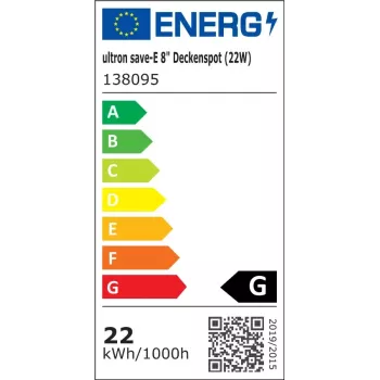 Energiesparlampe Ultron 138095 22 W 4000 K