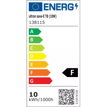 Energiesparlampe Ultron 138115 10W G13 4000K