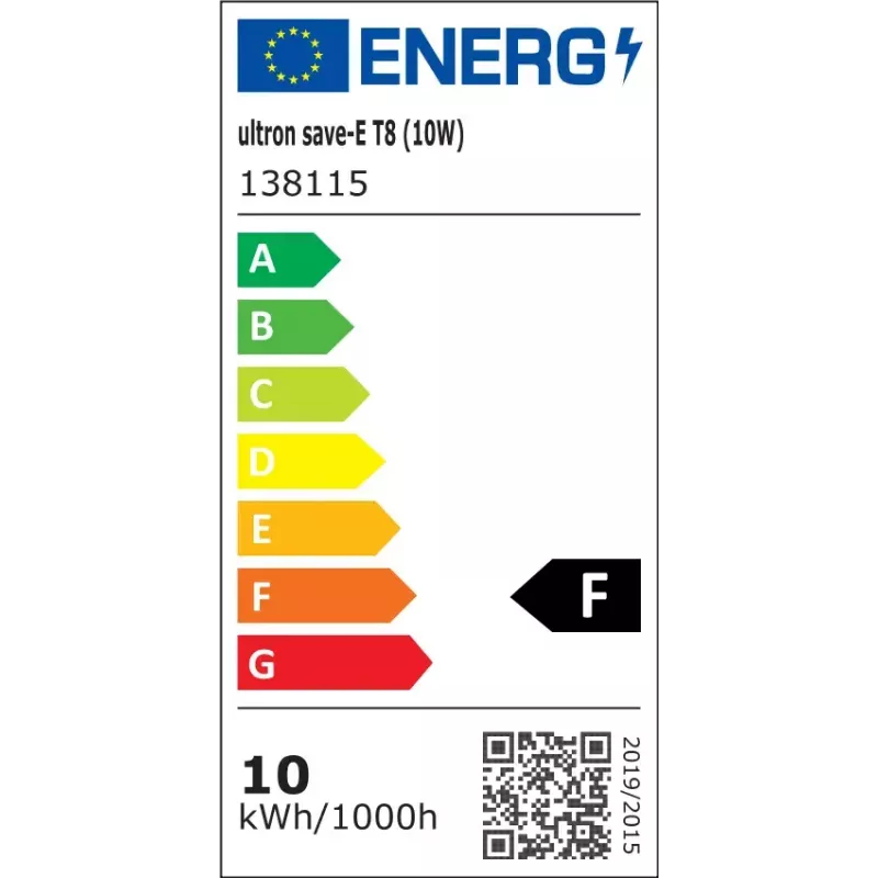 Energiesparlampe Ultron 138115 10W G13 4000K