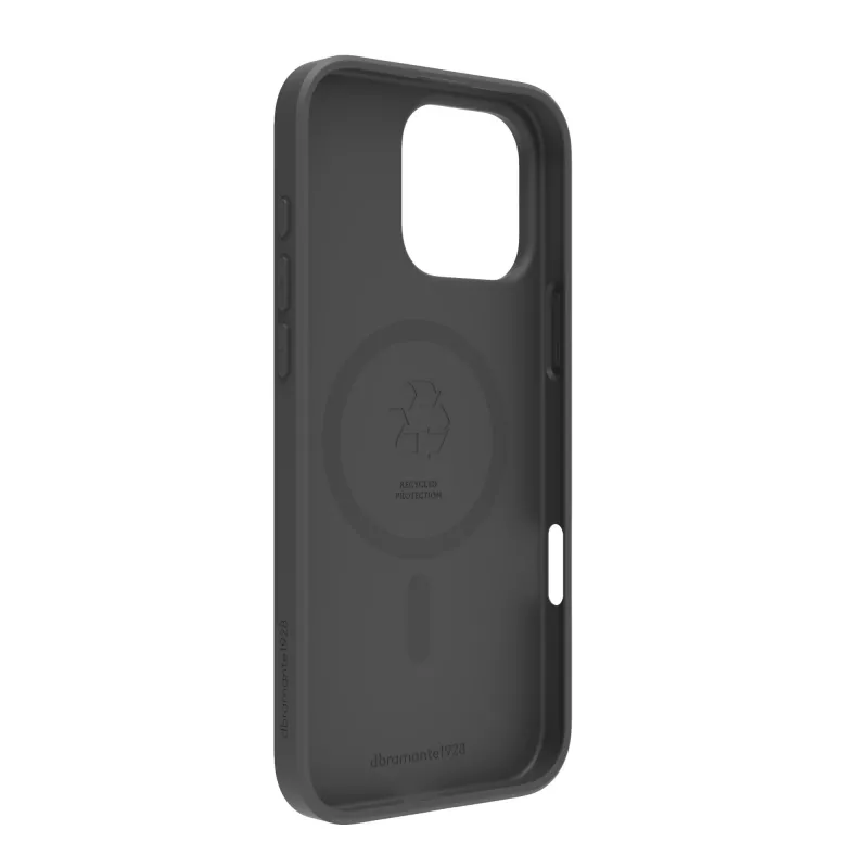 Handyhülle dbramante1928 Greenland Pro MS für iPhone 16 ProMax, Kunststoff, passend für 6,9-Zoll-Bildschirm, Night Schwarz