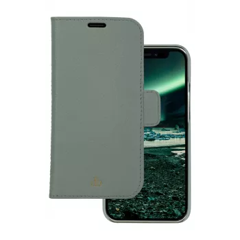 Wallet Case dbramante1928 New York für iPhone 13 Pro, Grün, 3 Kartenfächer, passend für 6,1 Zoll (15,5 cm)