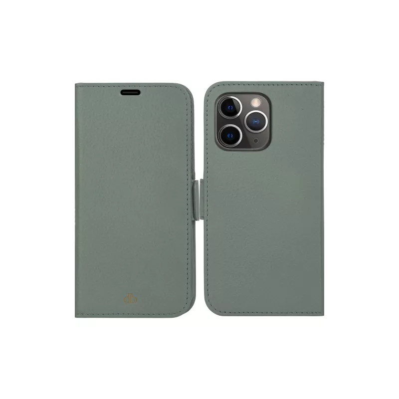 Wallet Case dbramante1928 New York für iPhone 13 Pro, Grün, 3 Kartenfächer, passend für 6,1 Zoll (15,5 cm)