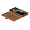 Folio-Hülle dbramante1928 Lynge für Samsung Galaxy S22 Ultra, tan, unterstützt Bildschirme bis zu 17,3 cm (6,8 Zoll), Tischständer