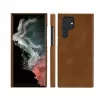 Folio-Hülle dbramante1928 Lynge für Samsung Galaxy S22 Ultra, tan, unterstützt Bildschirme bis zu 17,3 cm (6,8 Zoll), Tischständer