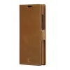 Folio-Hülle dbramante1928 Lynge für Samsung Galaxy S22 Ultra, tan, unterstützt Bildschirme bis zu 17,3 cm (6,8 Zoll), Tischständer