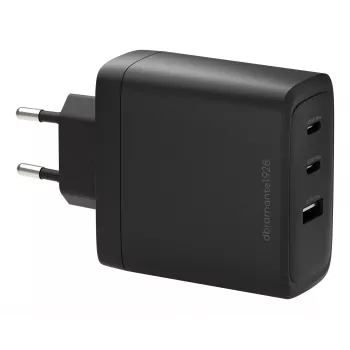 Ladegerät dbramante1928 re-charge IT EU W. Ladegerät 2x USB-C 100W + 1x USB-A, Innenbereich, AC, Schwarz