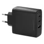 Ladegerät dbramante1928 re-charge IT EU W. Ladegerät 2x USB-C 100W + 1x USB-A, Innenbereich, AC, Schwarz