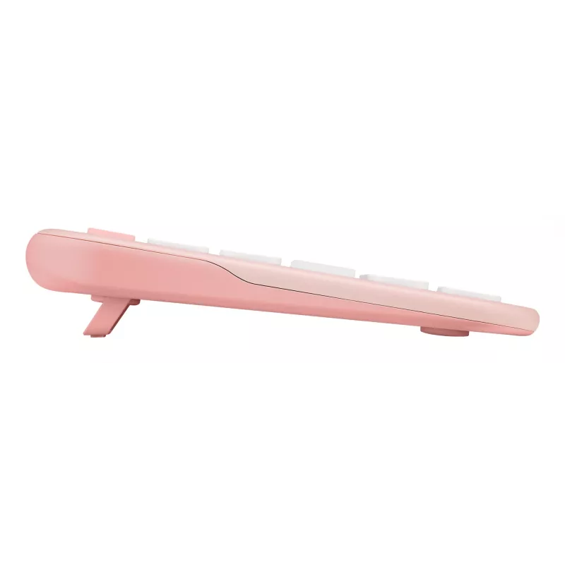Kabellose ASUS Marshmallow KW100 75%-Bluetooth-Tastatur — QWERTZ Deutsch, Scherenschalter, Pink