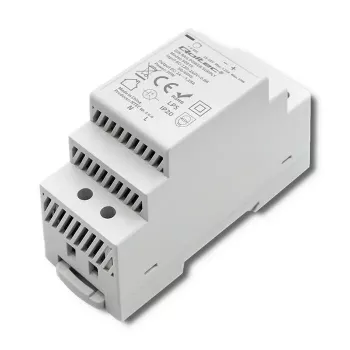 Hutschienen-Netzteil QOLTEC 30W 24V 1,25A grau