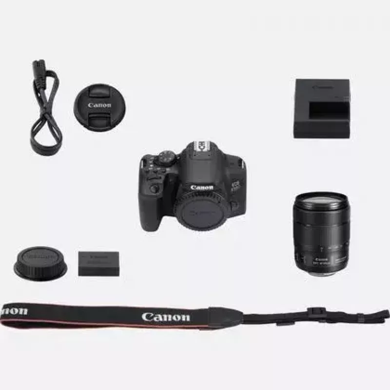 Canon EOS 850D SLR Kamera-Kit 24,1 MP CMOS 6000 x 4000 Pixel Schwarz