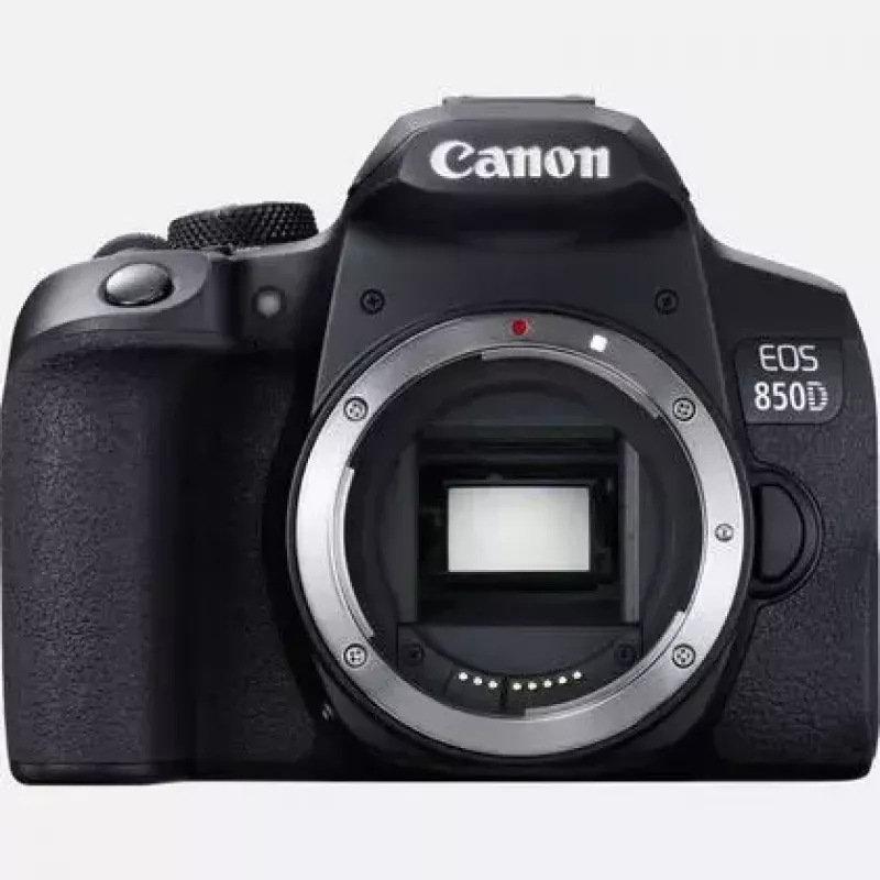 Canon EOS 850D SLR Kamera-Kit 24,1 MP CMOS 6000 x 4000 Pixel Schwarz