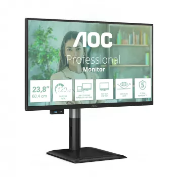 AOC 24P4CV Computermonitor 60,5 cm (23,8 Zoll) 1920 x 1080 Pixel Full HD LED Schwarz