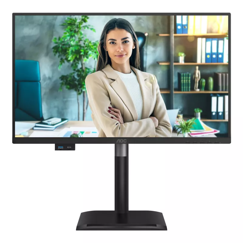 AOC 24P4CV Computermonitor 60,5 cm (23,8 Zoll) 1920 x 1080 Pixel Full HD LED Schwarz