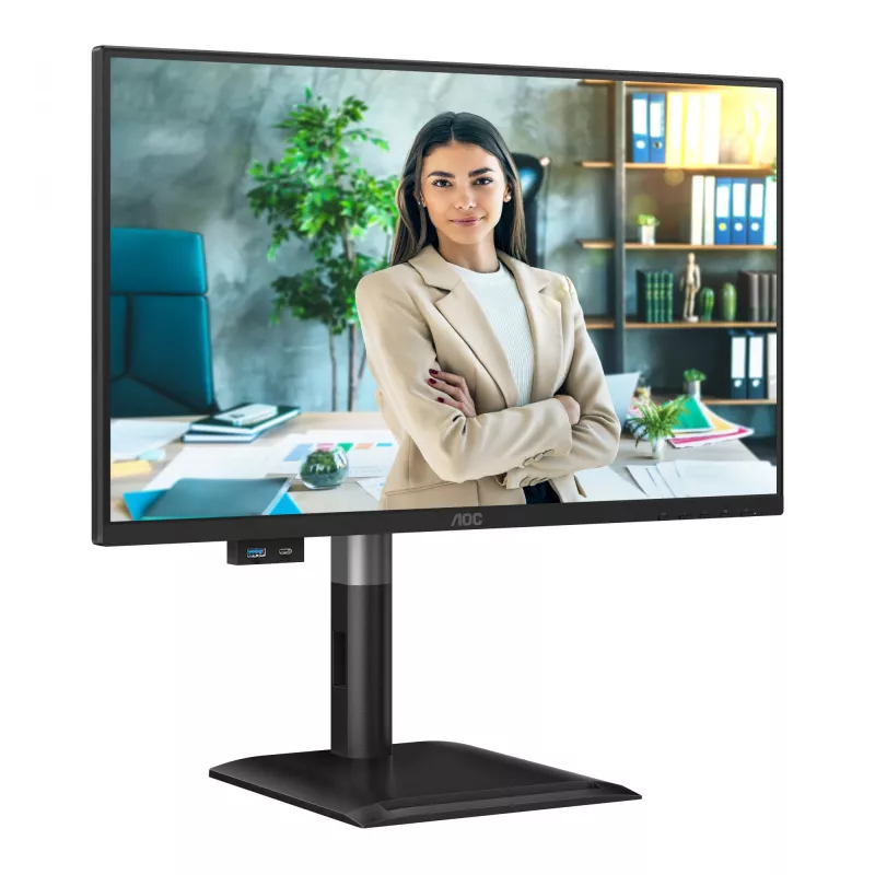 AOC 24P4CV Computermonitor 60,5 cm (23,8 Zoll) 1920 x 1080 Pixel Full HD LED Schwarz