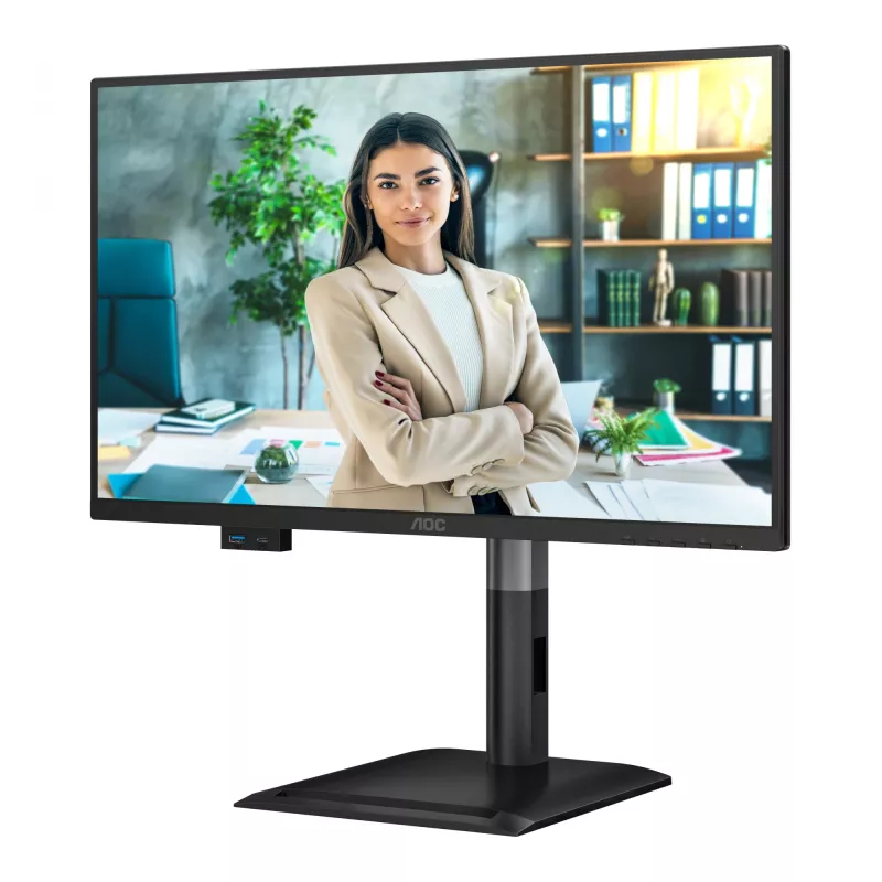AOC 24P4CV Computermonitor 60,5 cm (23,8 Zoll) 1920 x 1080 Pixel Full HD LED Schwarz