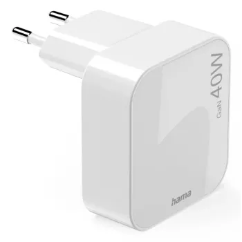 Hama 00201955 mobiles Ladegerät Smartphone, Tablet Weiß AC Schnellladung Indoor