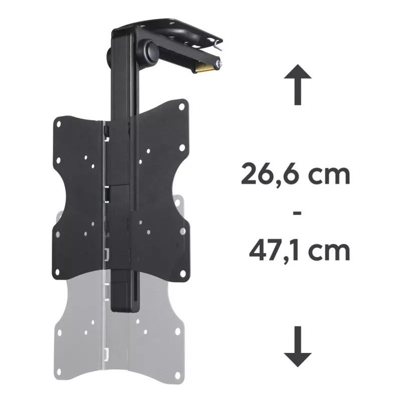 Hama 00220876 TV-Wandhalterung/Standfuß 116,8 cm (46 Zoll) Schwarz