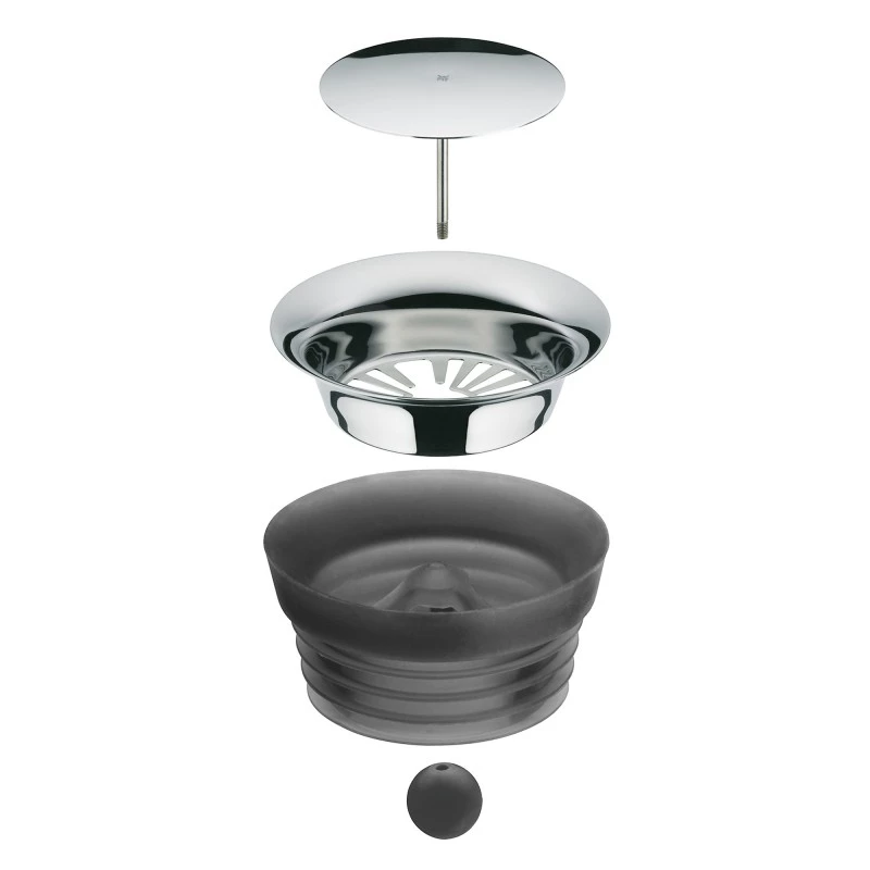WMF 0617706040 Krug 1 L Schwarz, Transparent