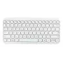 Kabellose Bluetooth-Tastatur ASUS KW100 Marshmallow – 75-%-Layout, QWERTZ, Scherenschalter, Weiß