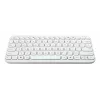 Kabellose Bluetooth-Tastatur ASUS KW100 Marshmallow – 75-%-Layout, QWERTZ, Scherenschalter, Weiß