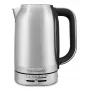 KitchenAid 5KEK1701ESX Wasserkocher 1,7 l 2400 W Schwarz, Edelstahl