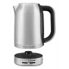 KitchenAid 5KEK1701ESX Wasserkocher 1,7 l 2400 W Schwarz, Edelstahl